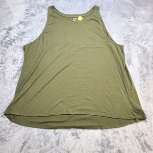 Green old navy flowing tank top size XL
